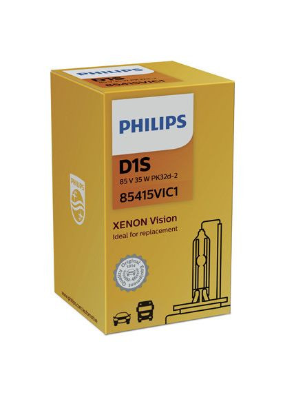Автолампа ксеноновая D1S 85V 35W 4600K PK32D-2/(PS 85415 VI C1) Vision (354334868)