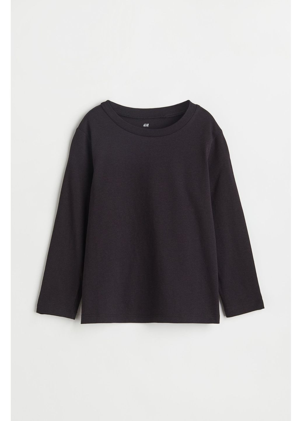 Черный демисезонный лонгслив H&M