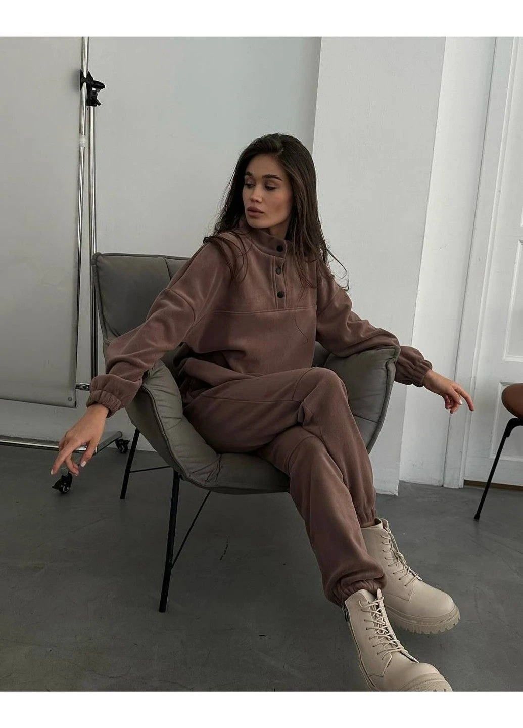 Жіночий Костюм Мод. 518 Мокко No Brand (363188220)