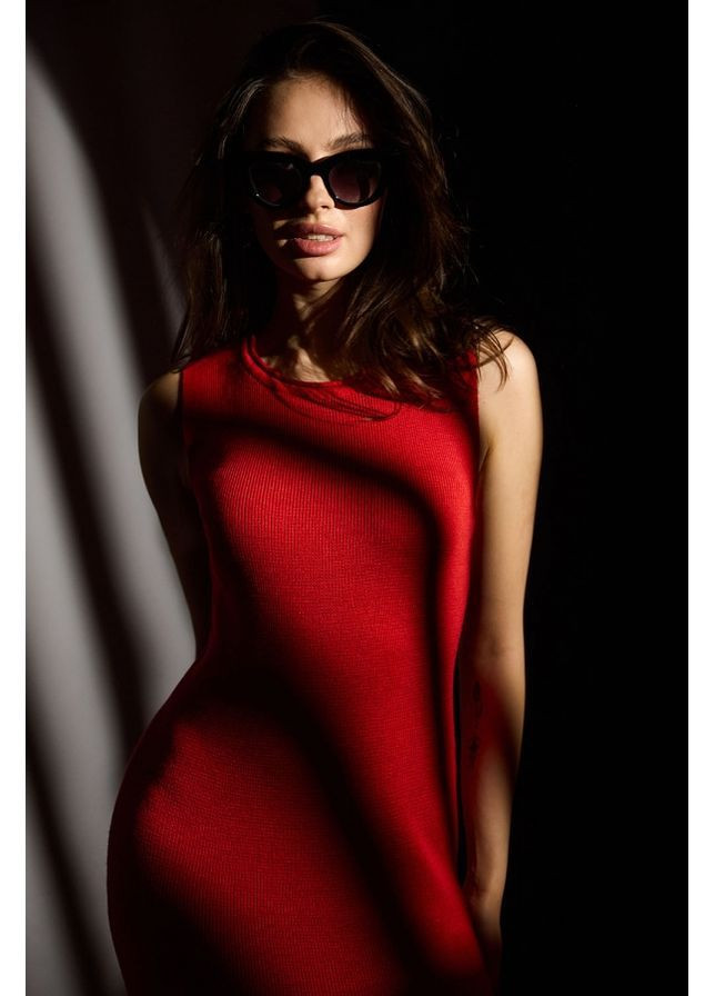 Красное платье 2751 красный Triko Bakh