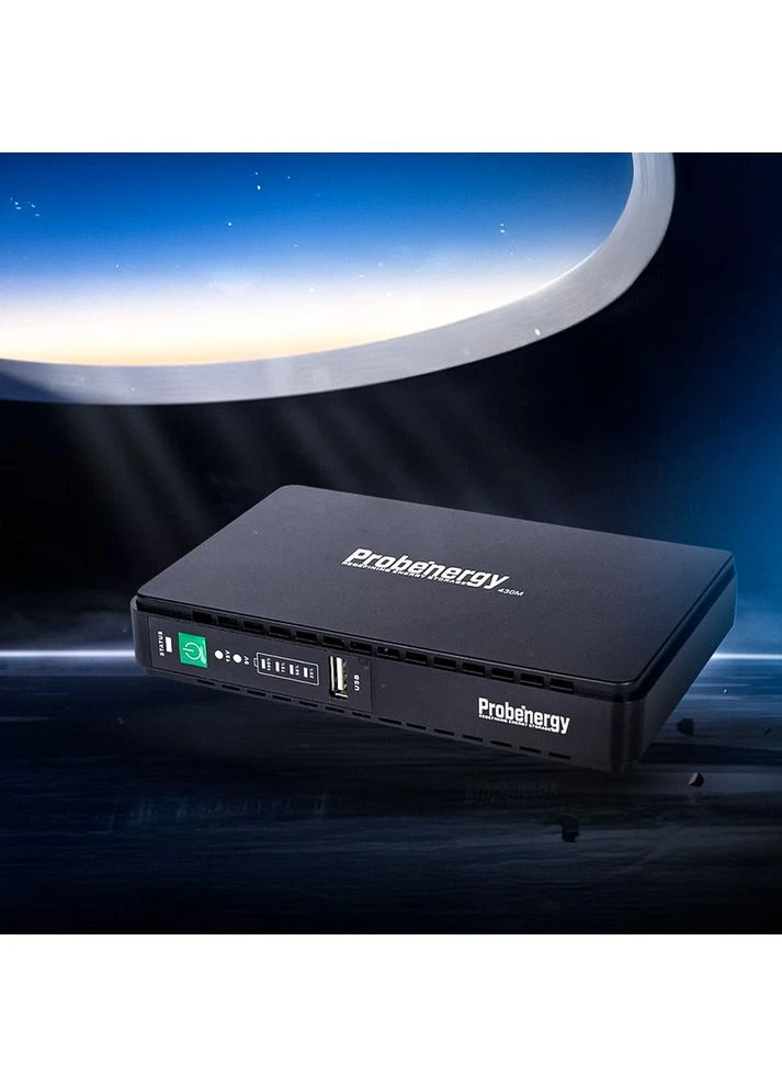 Джерело безперебійного живлення Mini UPS DC-30WA 8800mAh 5V/9V/12V/15V, Li-ion 4*2.2Ah, для роутера і медіаконвертера (42-00160) Probenergy (382713027)