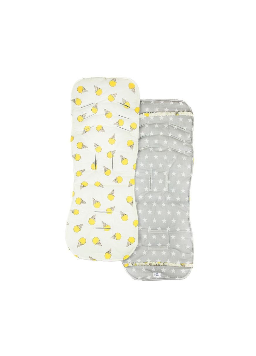 Комбінований демісезонний матрац у візочок ice cream yellow матрац у візочок ice cream yellow 80 Ріпка