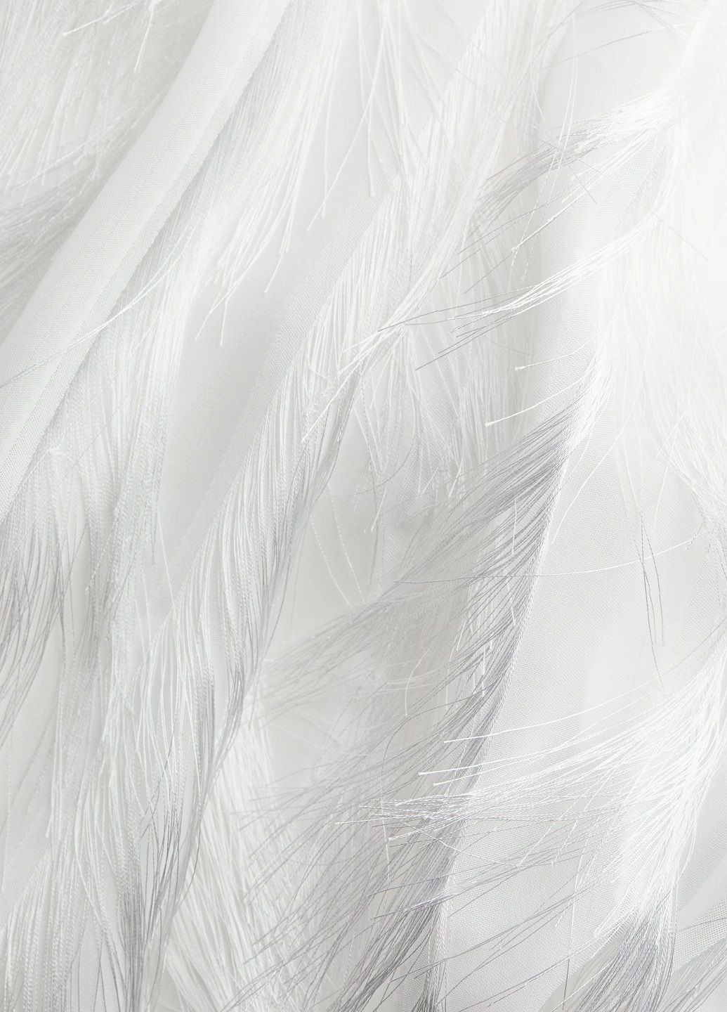 Білий святковий сукня H&M однотонна