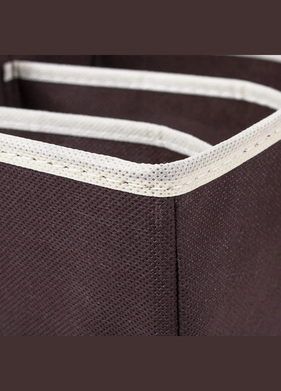 Набір Органайзерів для білизни Коричневий 4 шт No Brand (306554649)