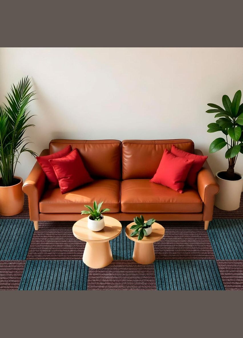 Самоклеюча плитка під ковролін 600*600*4,5MM (D) SW-00002485 Sticker Wall (322818775)