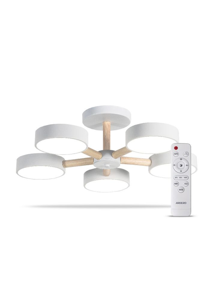 Світлодіодна накладна люстра AL6195ARD SCANDY 65Вт Ardero (361068860)