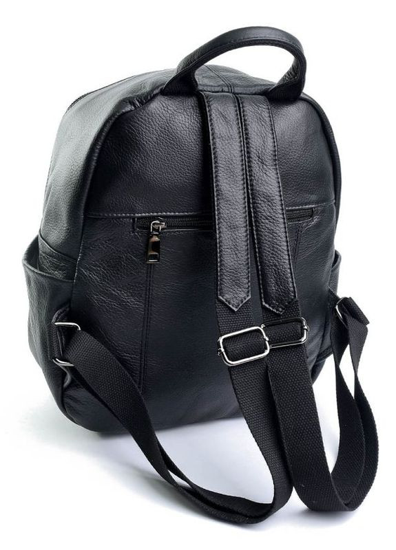Женский кожаный рюкзак черный No Brand (292557737)