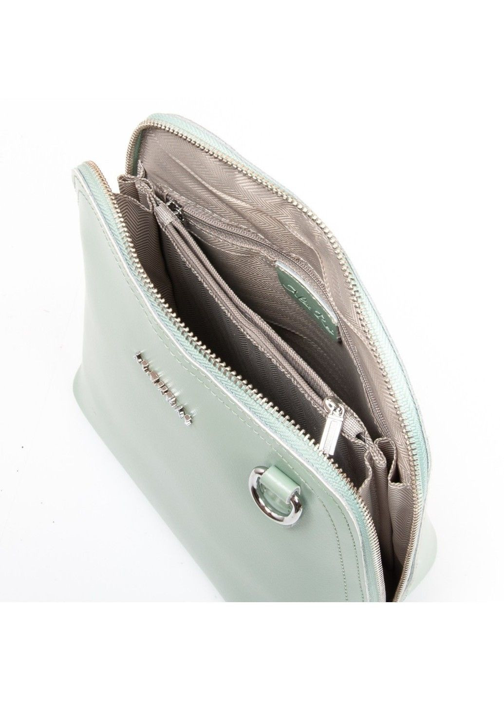Женская кожаная сумка классическая 32-8803 green Alex Rai (291984048)