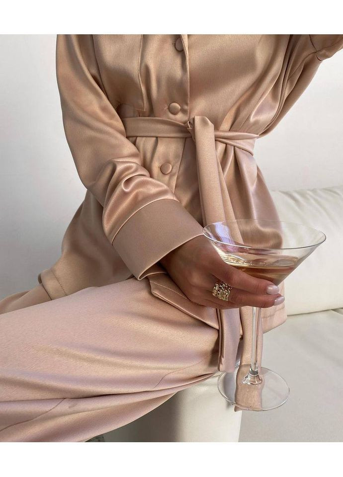 Шовковий костюм в білизняному стилі Adelante (363840571)