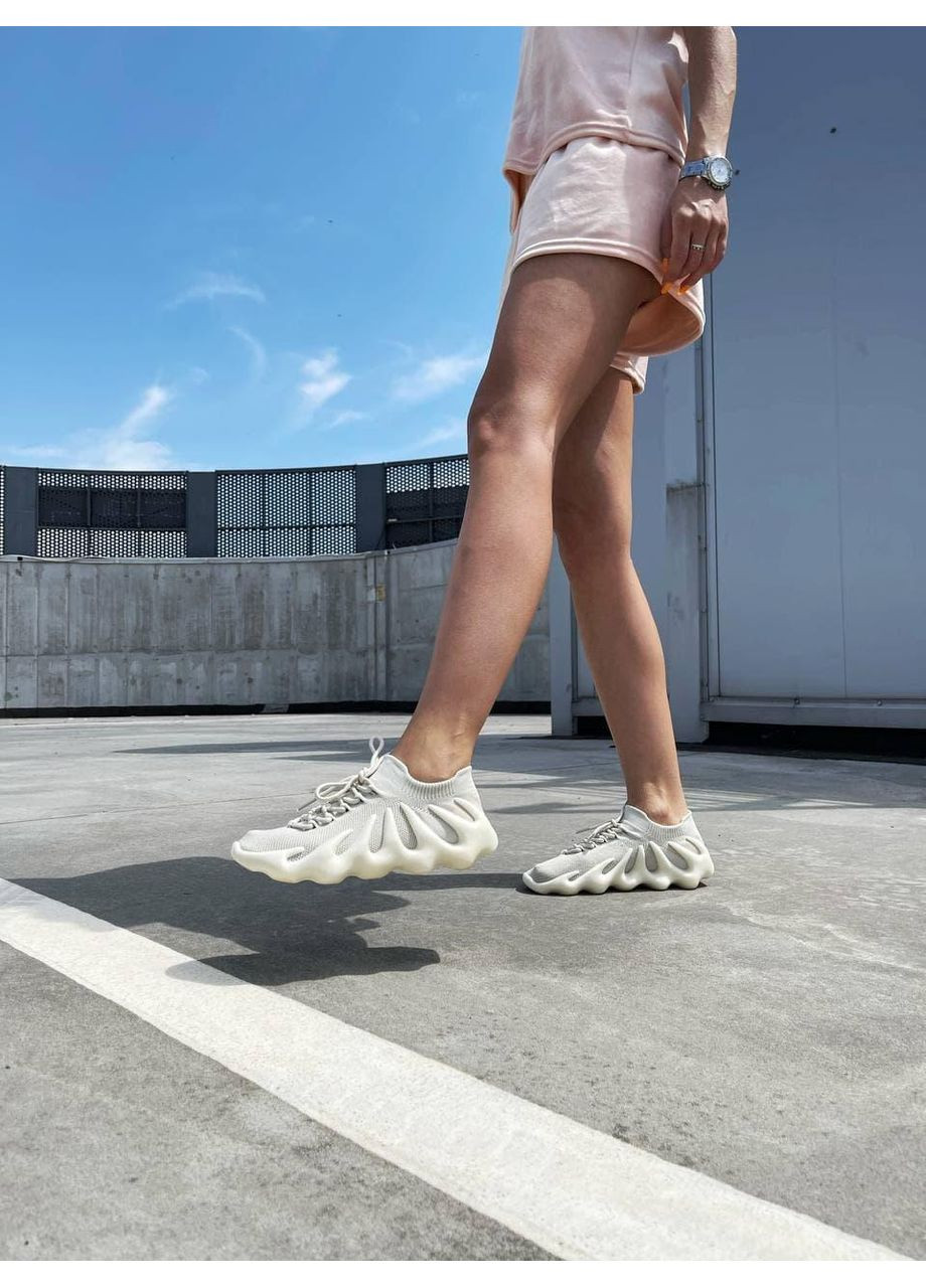 КРОСІВКИ ЖІНОЧІ ADIDAS YEEZY BOOST 450 CLOUD WHITE АДІДАС ІЗІ БУСТ No Brand білі демісезони (368857901)