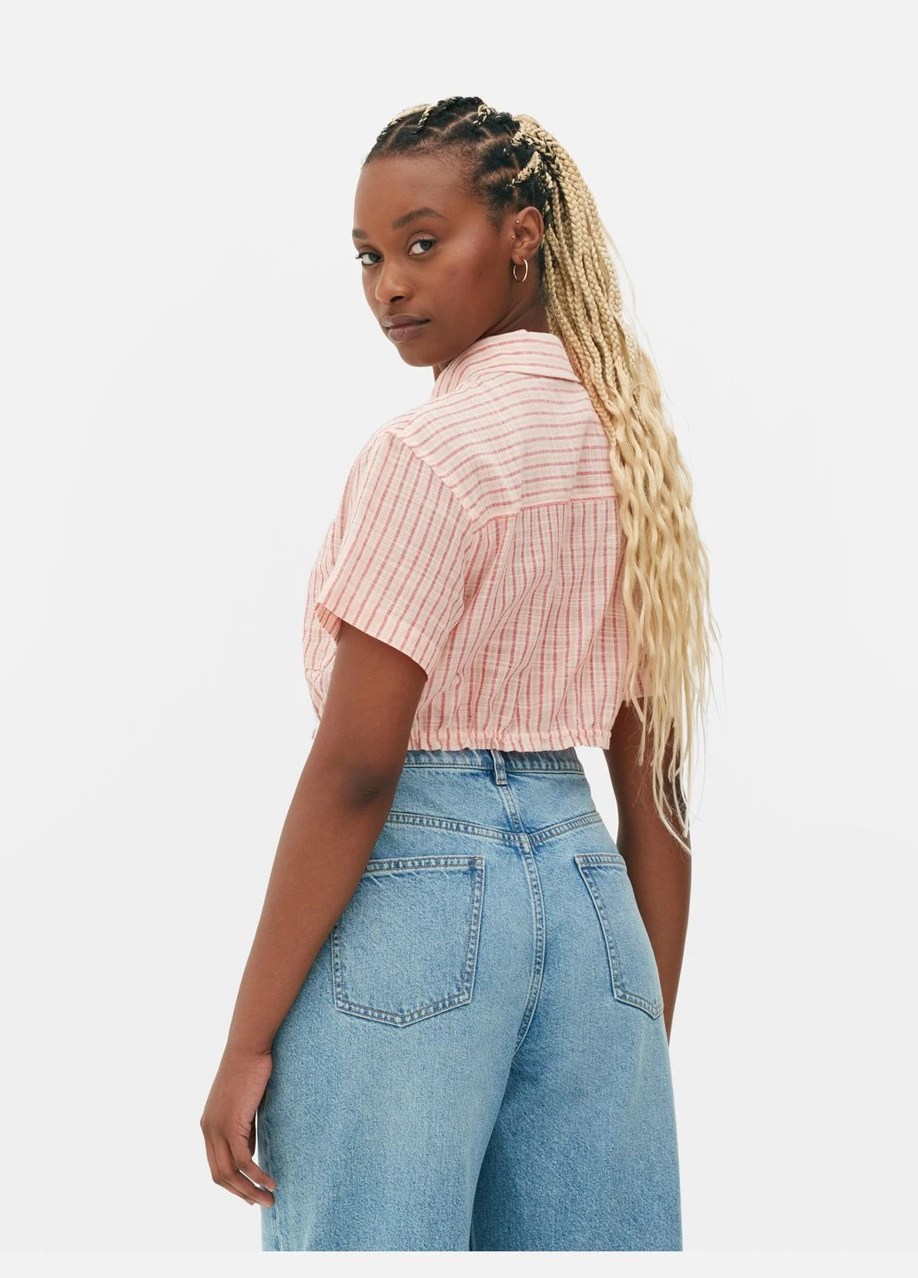 Топ лето,бежевый-розовый, Primark (346399102)