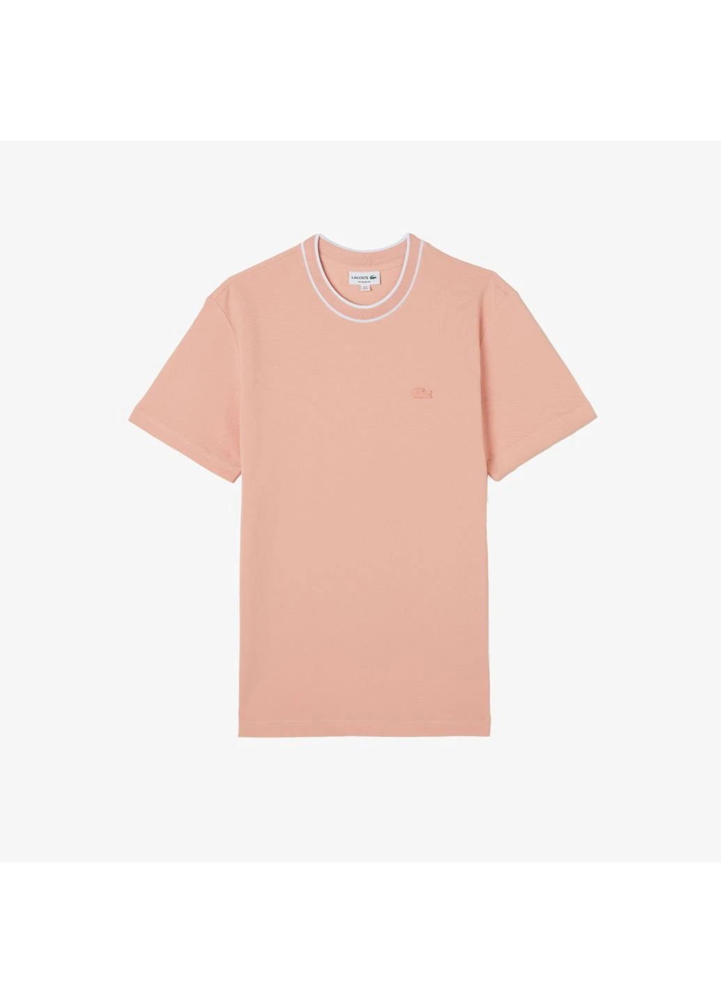 Розовая футболка Lacoste