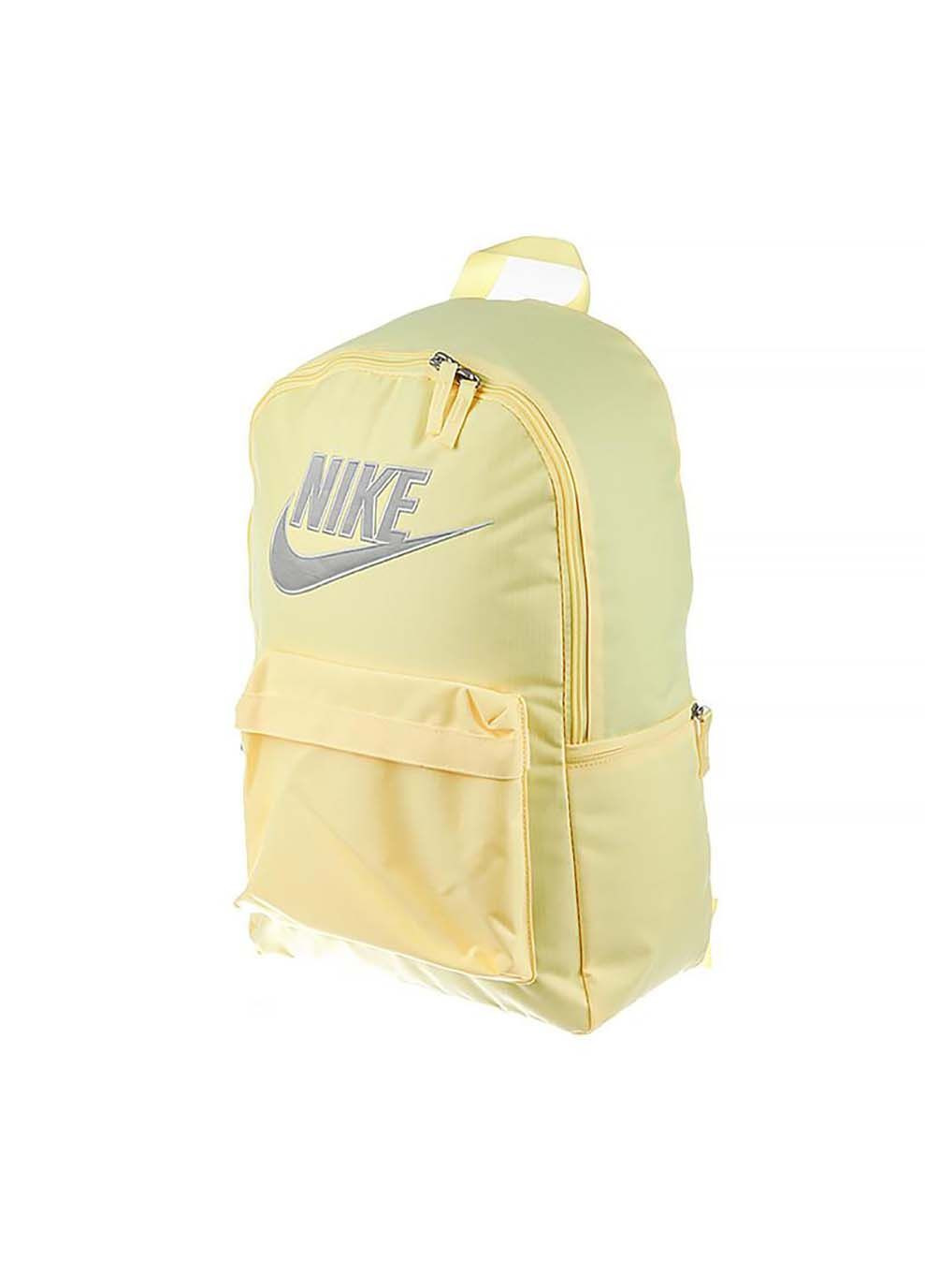 Рюкзак NK HERITAGE BKPK - MTLC MTRL Жовтий 15х30.5х43 Nike (367593501)