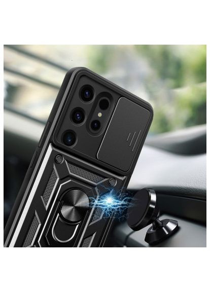 Чехол для мобильного телефона (710683) BeCover Military Samsung Galaxy S24 Ultra SM-S928 Black (357238982)