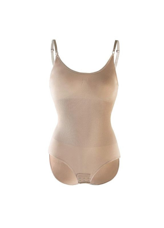Коригувальна стягуюча білизна боді бежевий No Brand (315152845)