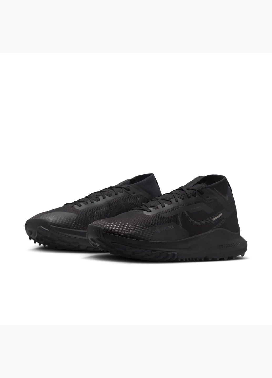 Черные кроссовки мужские react pegasus trail 4 gtx v2 black hm9728-002 Nike