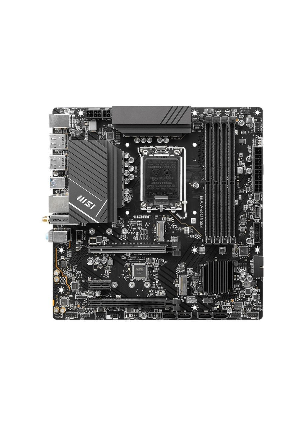Материнська плата Pro B760MA WiFi Socket 1700 MSI (314748423)
