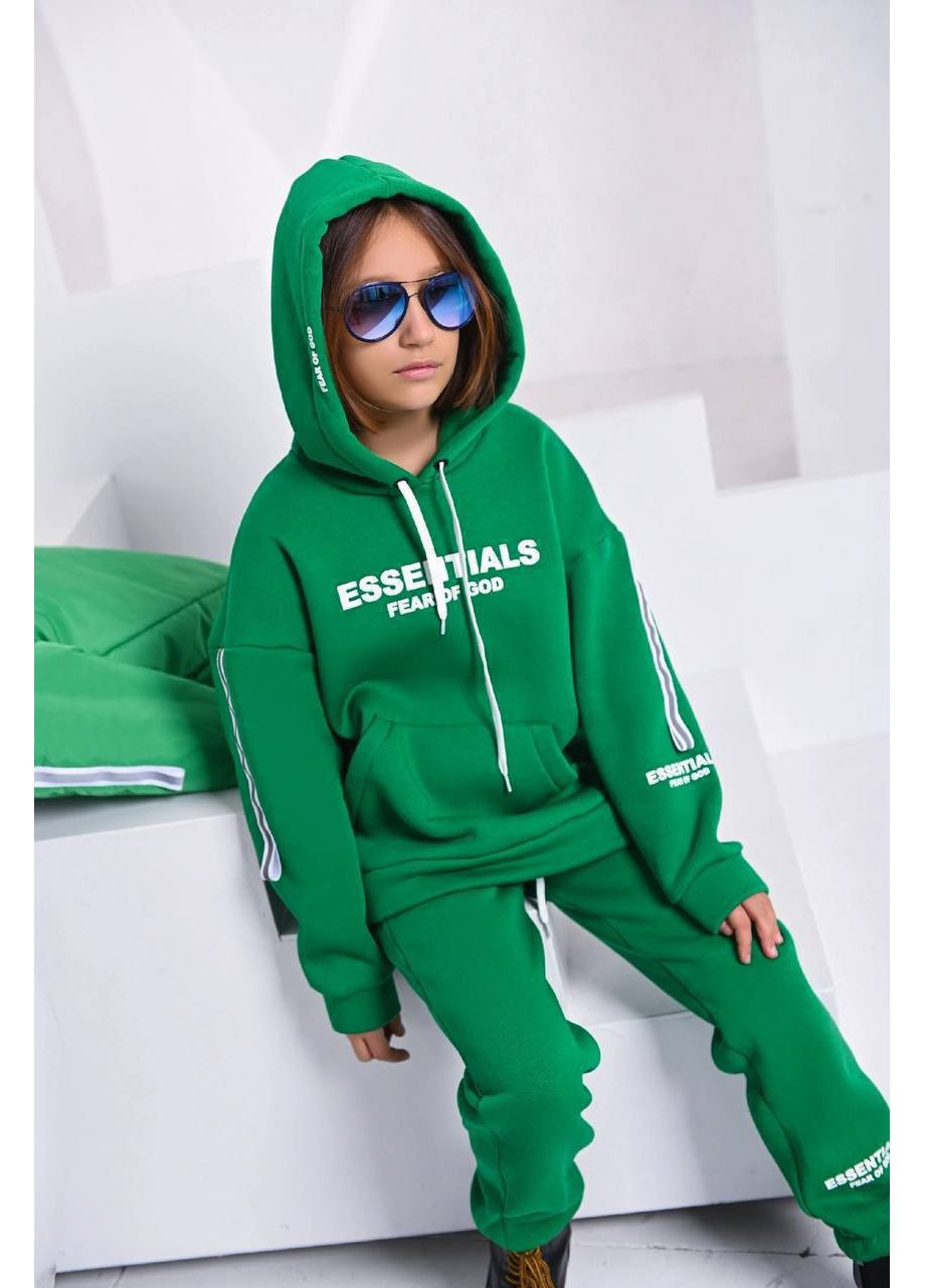 Підлітковий костюм-трійка зі світловідбивними стрічками ЗАМІРИ В ОПИСІ DK/DL Мода без кордонів (369529822)