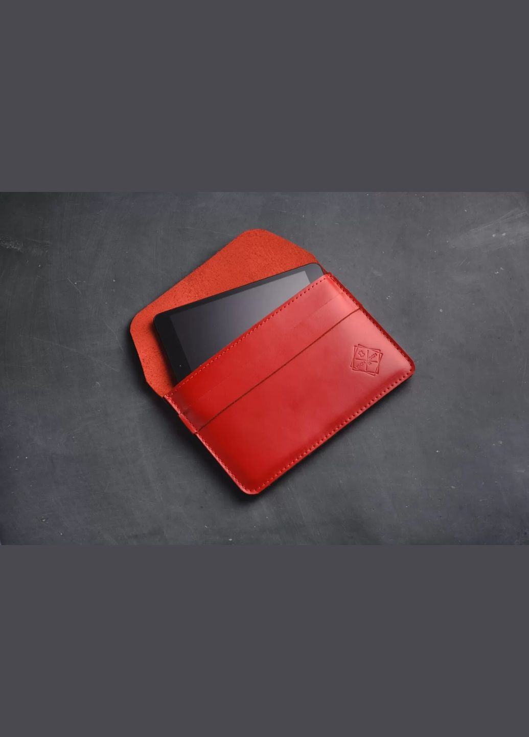 Кожаный Чехол для ноутбука Sleeve красный 16 Skin and Skin (290850405)