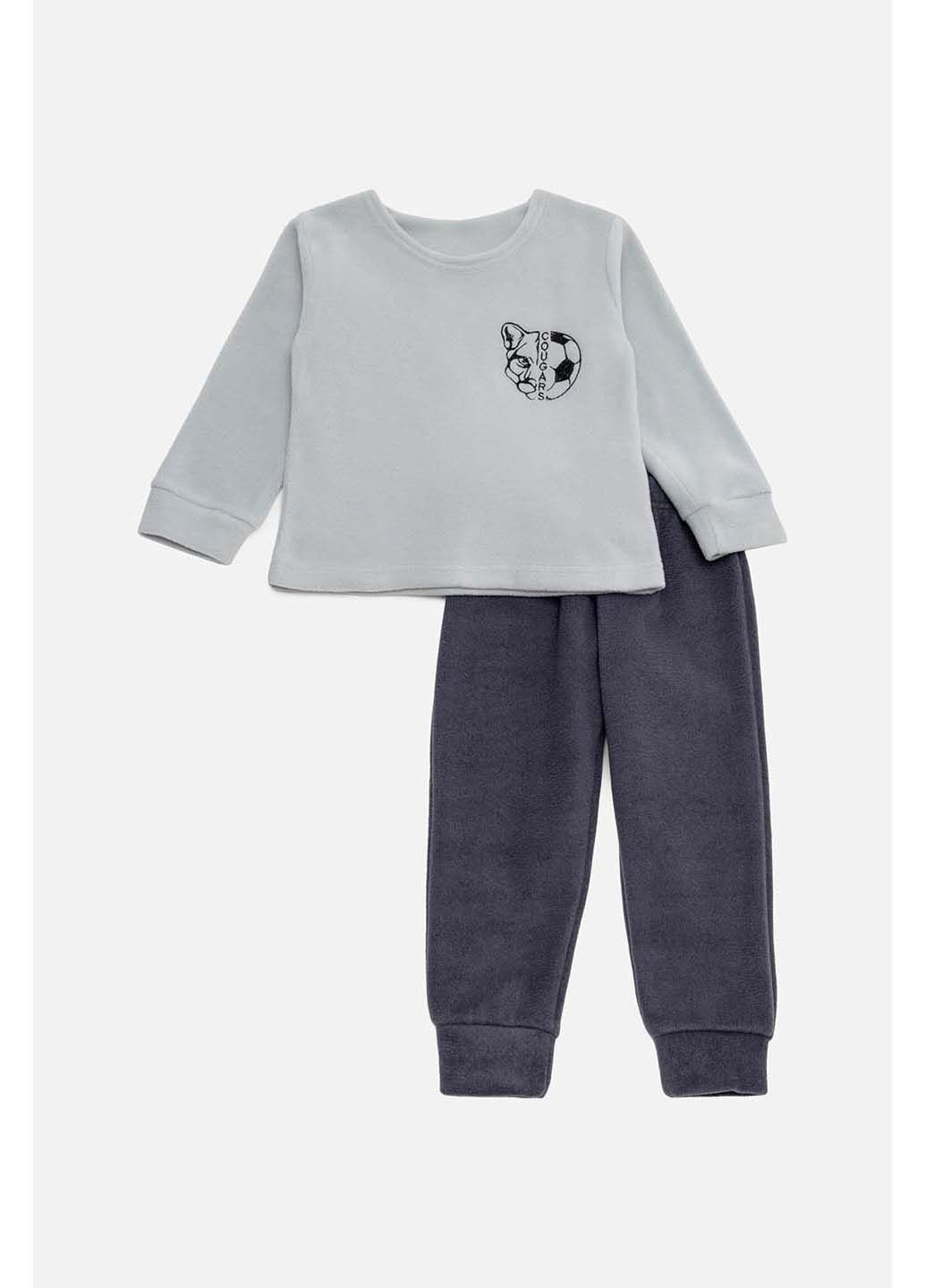 Сіра зимня піжама Бома