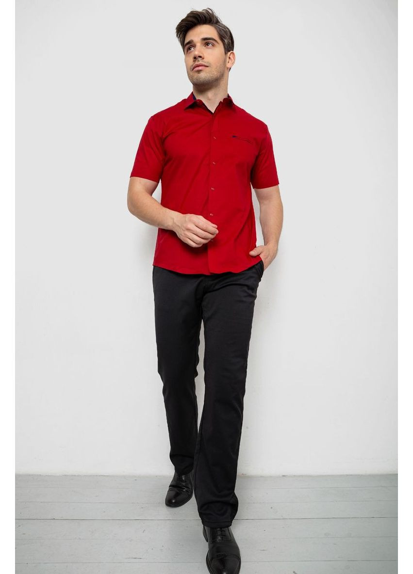 Бордовая рубашка Ager