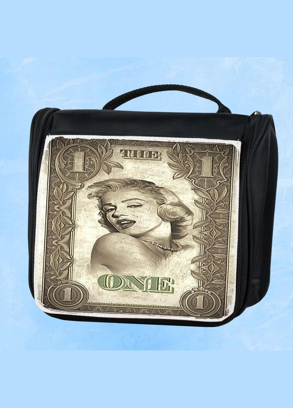 Дорожная сумка - органайзер для косметики несессер Art #32 Черная No Brand (318677109)