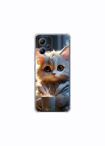 Чохол на Xiaomi Redmi Note 12 5G Білий кіт "5646sp-2934-2448" Endorphone (348072582)