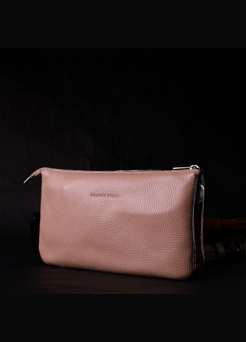 Сумка через плече жіноча шкіряна 11698 Grande Pelle (302008005)