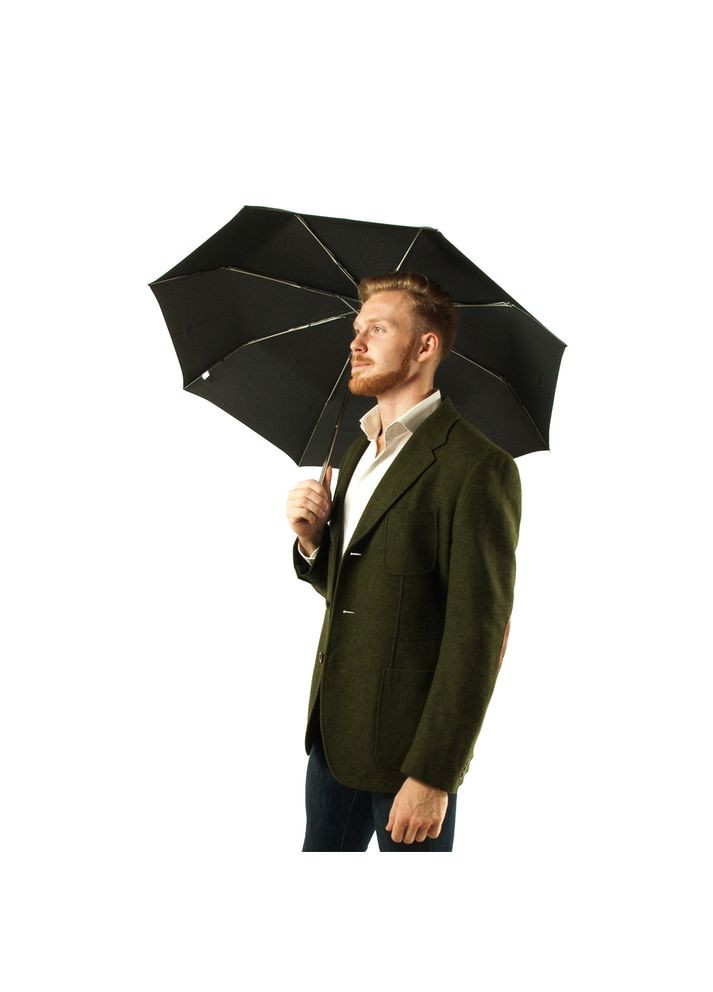 Чорна} парасолька універсальна l449-000274 stowaway deluxe-1 black Fulton (303400982)