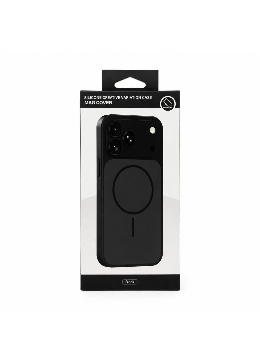 Чохол для смартфона Silicone Creative Variation Case MAG COVER Apple iPhone 17 1,Black No Brand (401056849)