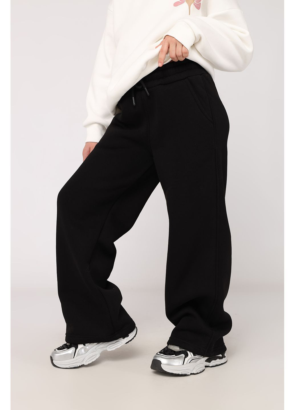 Черные зимние брюки Asya