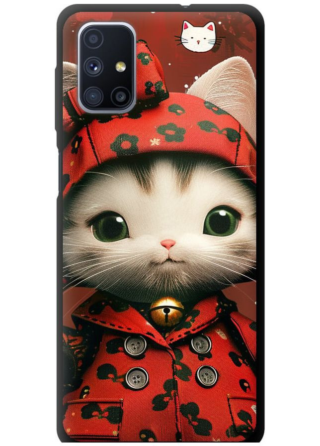 TPU чорний чохол 'Sweet Hello Kitty' для Endorphone Samsung Galaxy M51 M515F (285709455)
