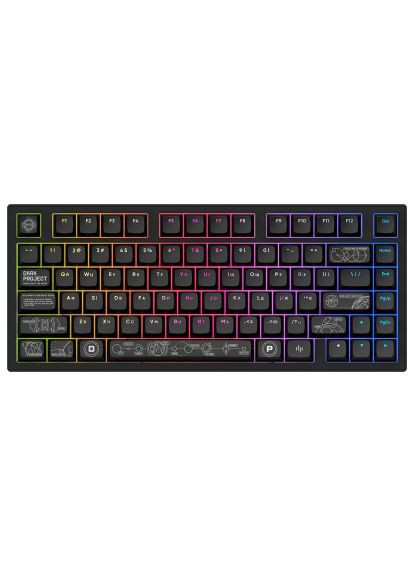 Клавіатура (DPKB_NOVA_81_ANSI_BLACK_UA) Dark Project ALU81 Terra Nova PBT RGB Mech G3MS Moonstone Black (366153549)