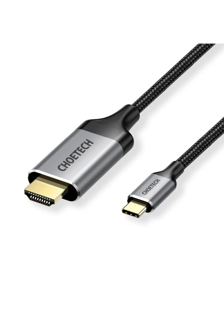 Кабель CH0021 Black USB-C to HDMI 4K@60Hz 1.8m (43-00177) CHOETECH (388862451)
