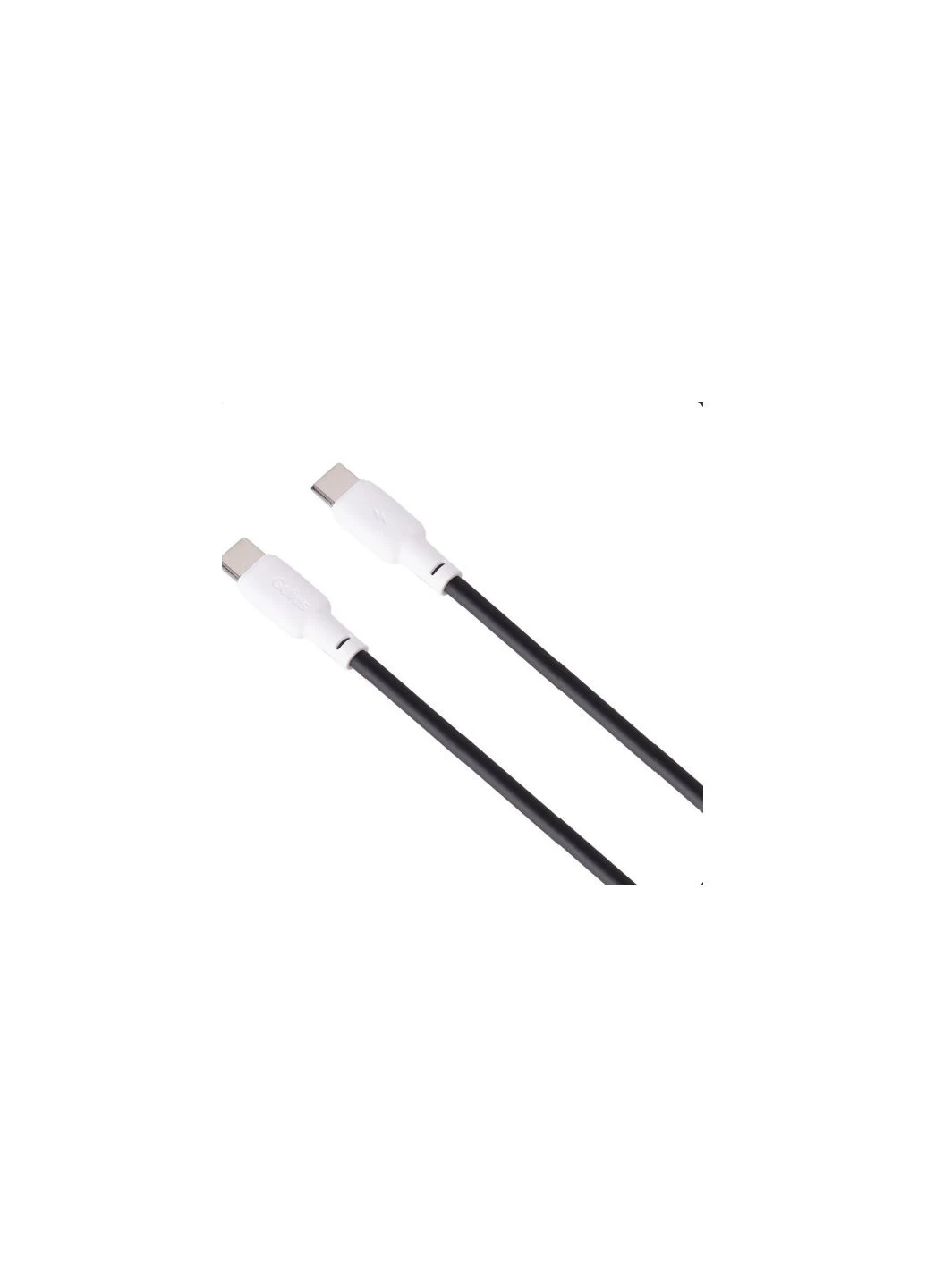 Кабель Full Silicon Cable TypeC to Type-C GP-UCN001CC 60W 1.2m Black-White Gelius (276972729)