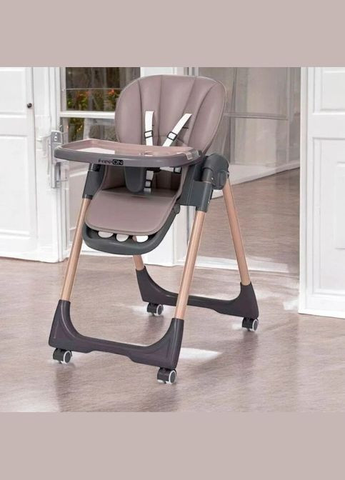 Стільчик для годування Kai, кавовий () FreeOn 82696 (331790641)