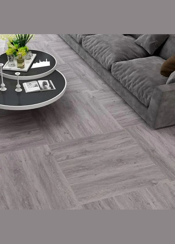 Самоклеюча вінілова плитка попелясте дерево, ціна за 1 шт. (СВП-003) 3D Loft (298400545)