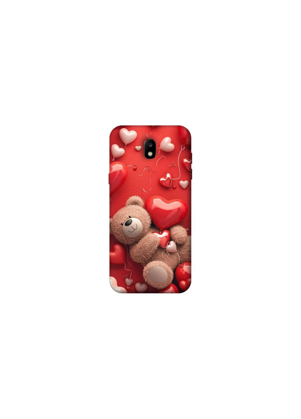 Чехол на Samsung Galaxy J5 (2017) bear in hearts Frontalka (353369014)