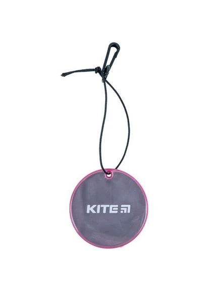 Підвіска м'яка світловідбиваюча, кругла, бузкова Kite (376339645)