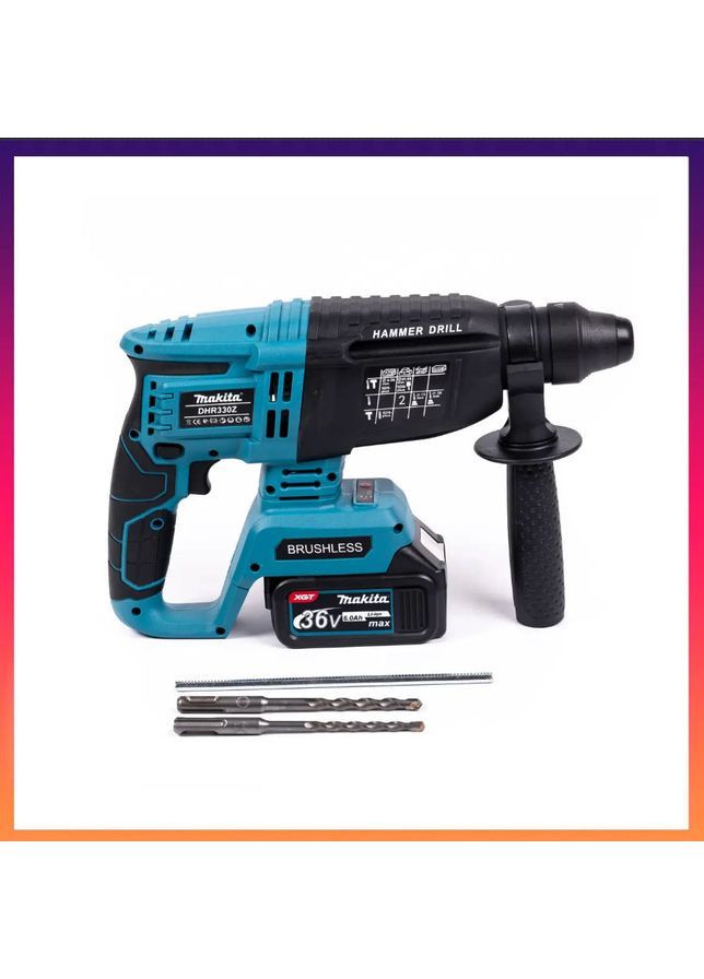 АКБ набор 9в1 36V (Шуруповерт, Гайковерт, Секатор, Мини-пила, Перфоратор, УШМ, Лобзик, Циркуляр, Повербанк с фонариком) Makita (368682171)