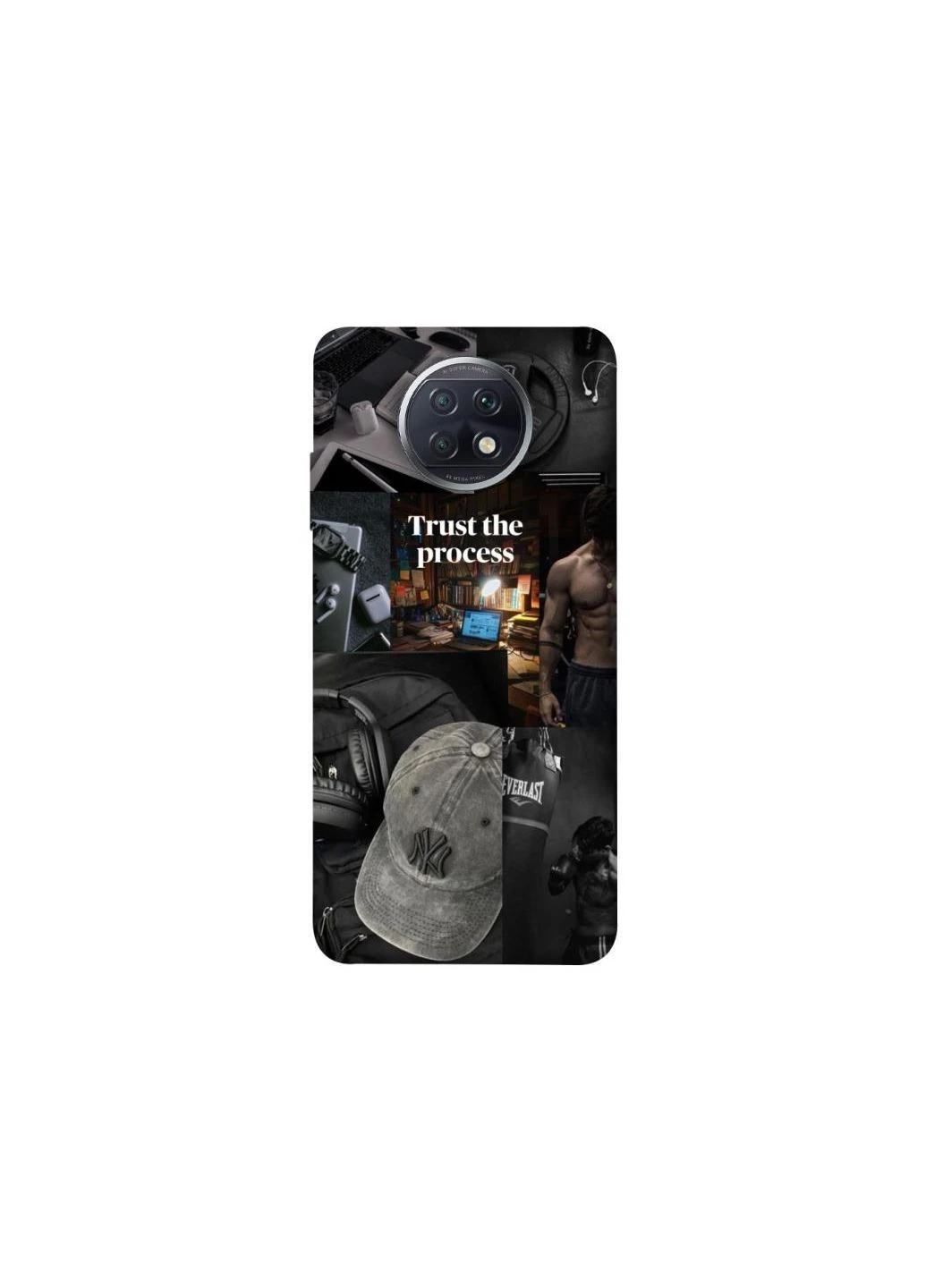 Чехол на Xiaomi Redmi Note 9 5G / Note 9T Trust the Process Frontalka (376587424)