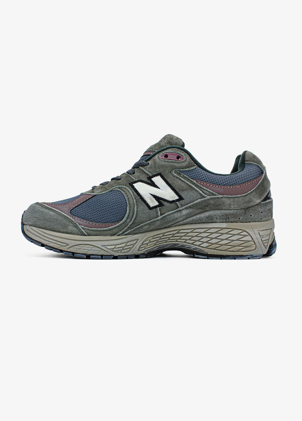 Серые всесезонные кроссовки мужские new balance 2002r gray | нью беланс 2002r серые No Brand