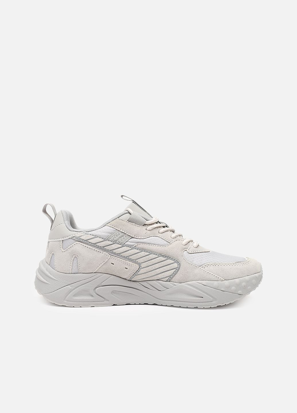 Серые демисезонные кроссовки мужские цвет серый cb-00264050 Yuki