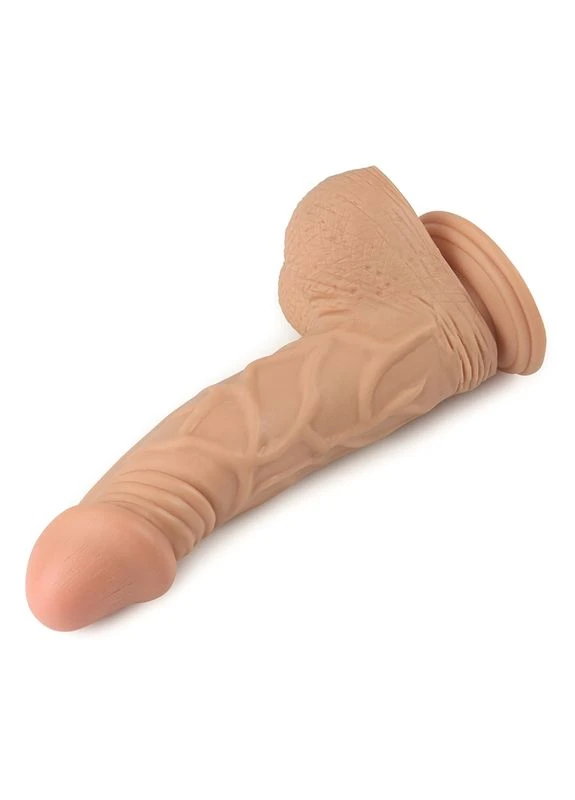Фалос-реаліст на присосці з яєчками Real Extreme Dildo 9.0 Lovetoy (381047780)