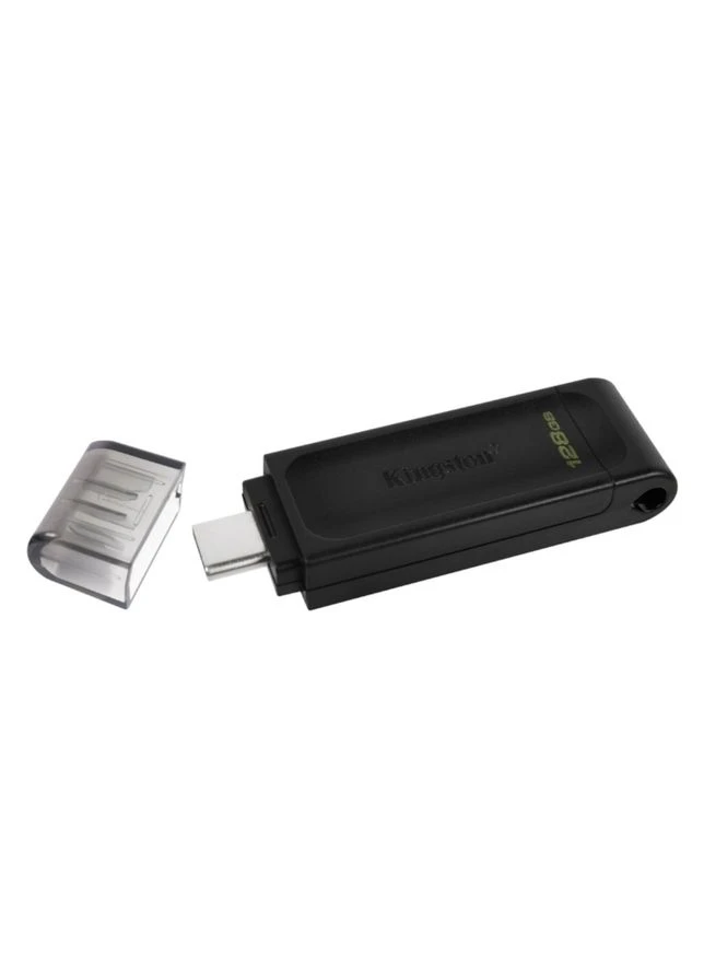 Флешка DataTraveler 70 128 ГБ USB Type-C чорна Kingston (401879510)