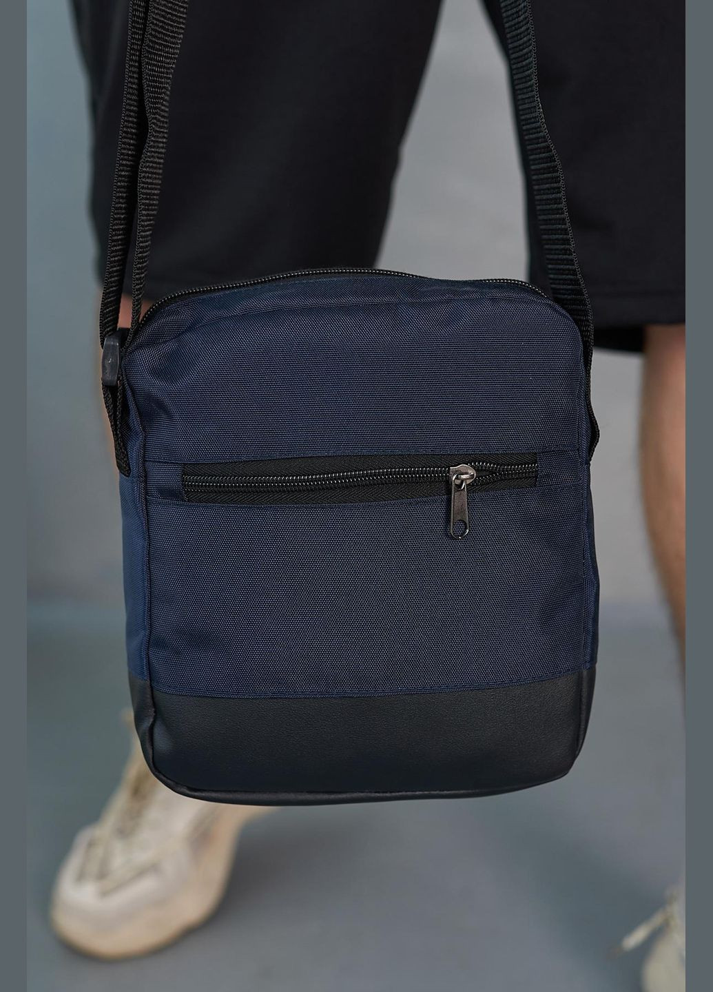 Барсетка «unique» 1000d синяя No Brand (329203561)