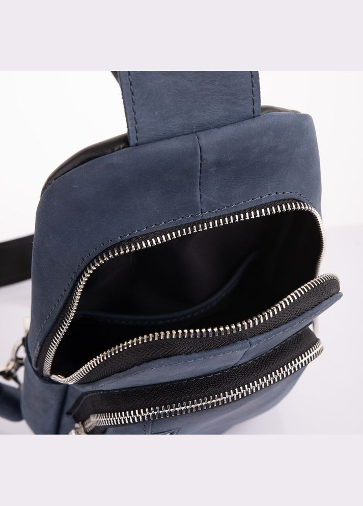 Синя сумка слінг із кінської шкіри N9012KB Newery (303829716)