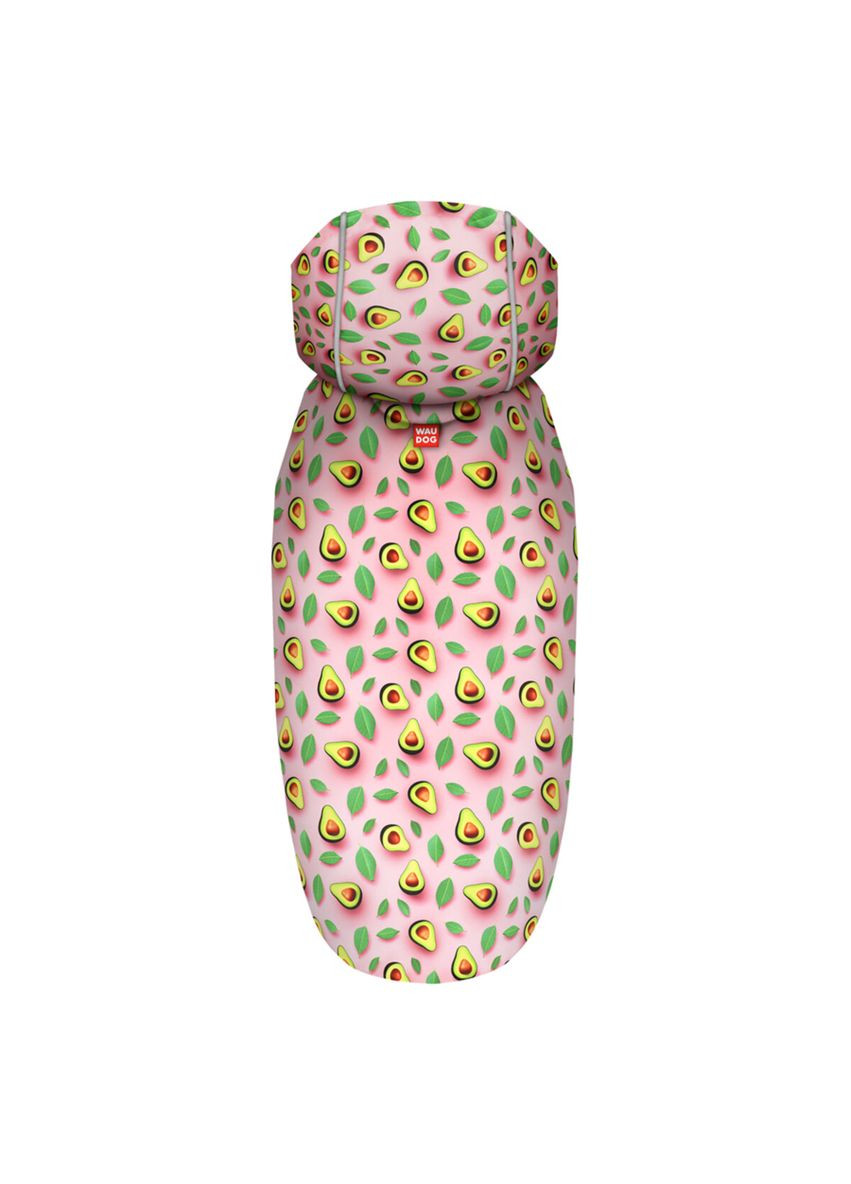 Дощовик-накидка з капюшоном для собак Clothes, M, А 40-43 см, B 52-62 см, С 33-42 см WAUDOG (322643121)