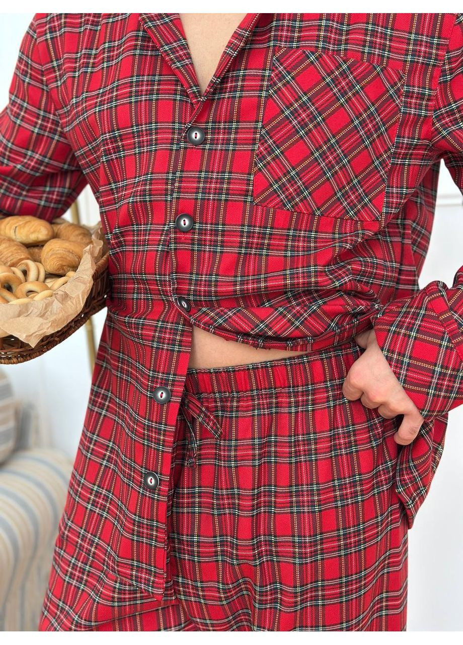 Стильная мужская пижама-костюм Vakko (370213200)