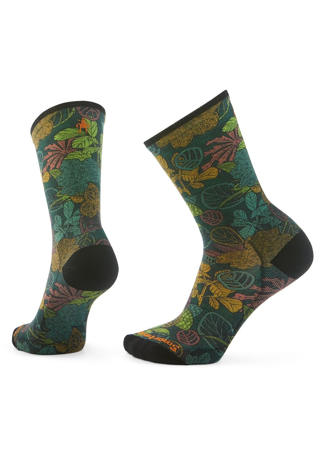 Шкарпетки чоловічі Bike Zero Cushion Aloha Forest Print Crewi Man Різнокольоровий Smartwool (360647144)